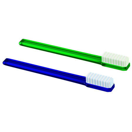 Toothbrush  3D Icon