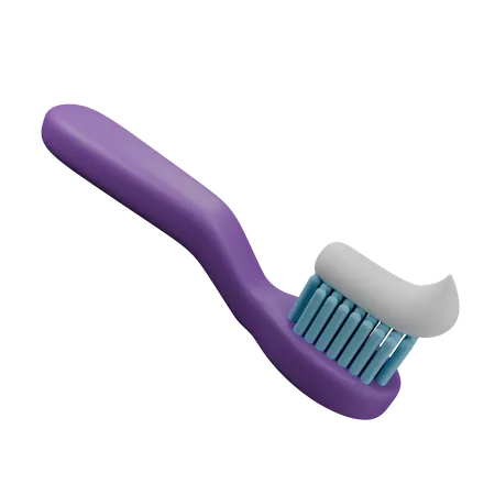 Toothbrush  3D Icon