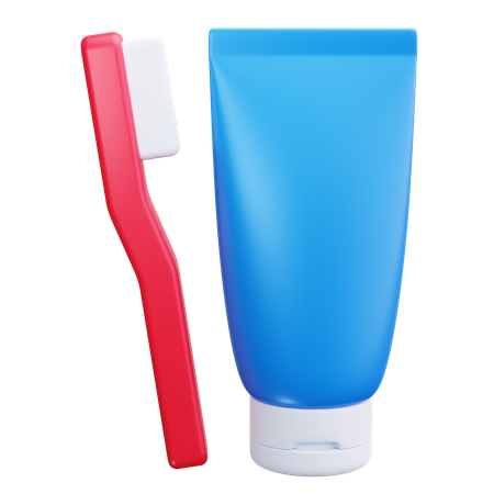 Toothbrush  3D Icon