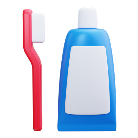 Toothbrush  3D Icon