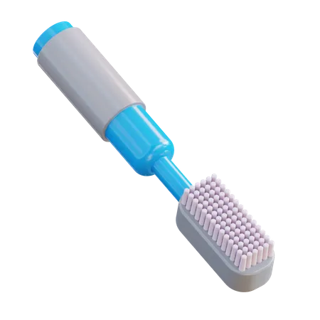 3 D Illustration Of Toothbrush 3D Icon
