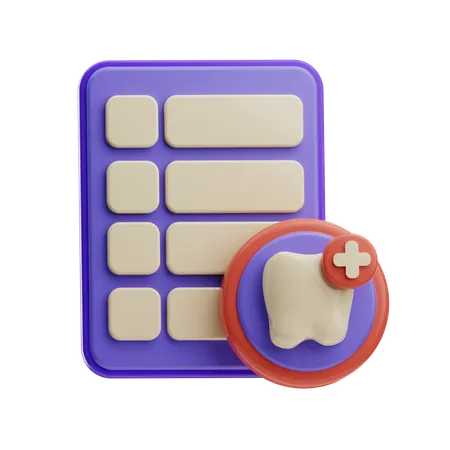 Toothbrush Reminder  3D Icon