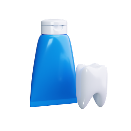 Toothpaste  3D Icon
