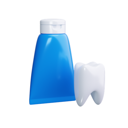 Toothpaste  3D Icon