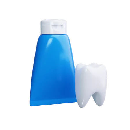 Toothpaste  3D Icon