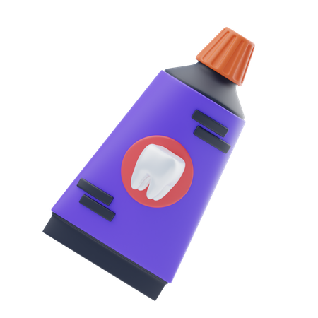 Toothpaste  3D Icon