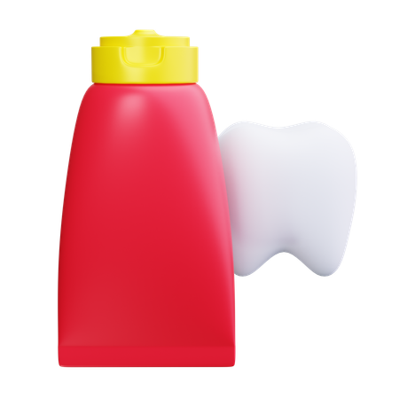 Toothpaste  3D Icon