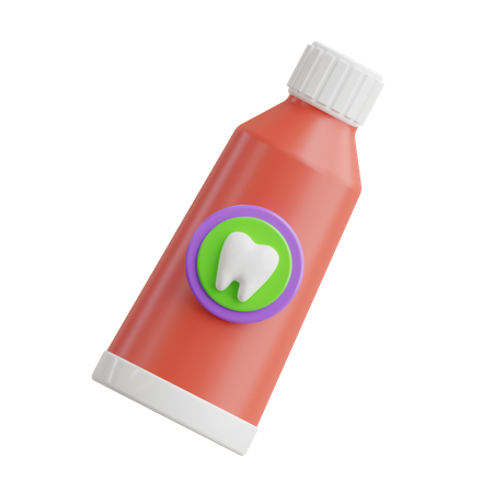 Toothpaste  3D Icon