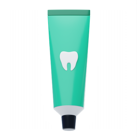 Toothpaste Tube  3D Icon