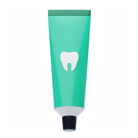 Toothpaste Tube  3D Icon