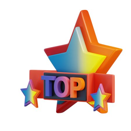 Top  3D Icon