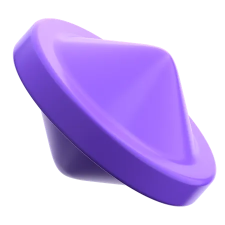 Top Abstract Shape  3D Icon