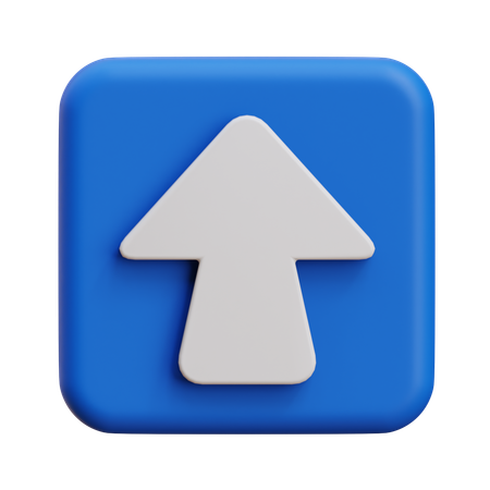 Top Arrow  3D Icon