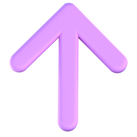 Top Arrow  3D Icon