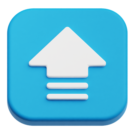 Top Arrow  3D Icon
