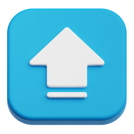 Top Arrow  3D Icon