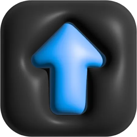 Top-Arrow  3D Icon