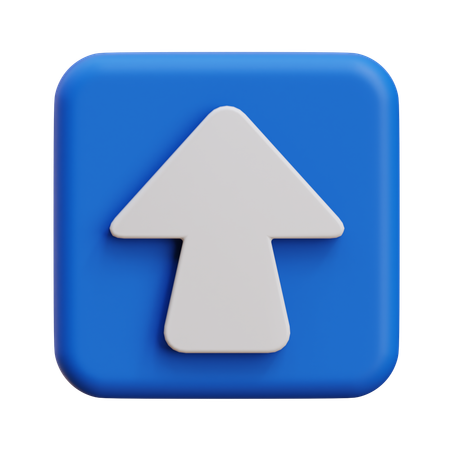 Top Arrow  3D Icon
