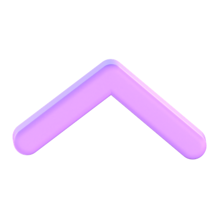 Top Arrow  3D Icon
