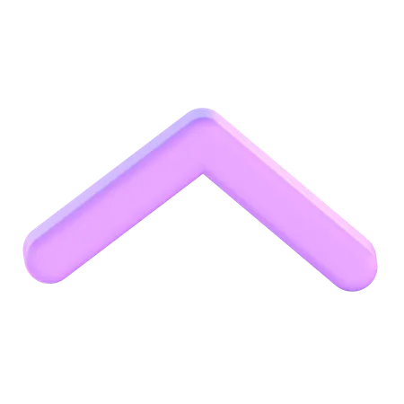 Top Arrow  3D Icon