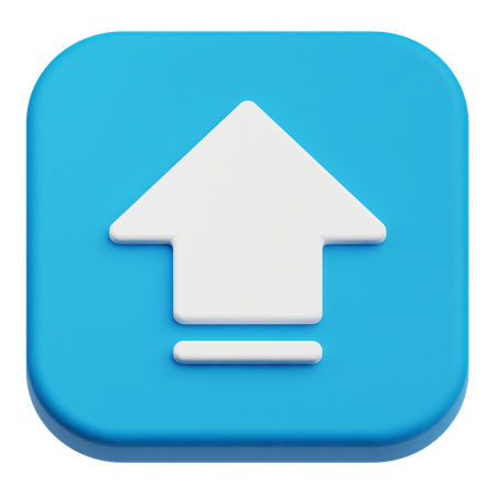 Top Arrow  3D Icon