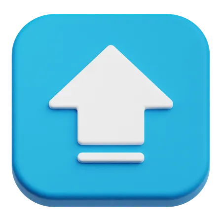Top Arrow  3D Icon