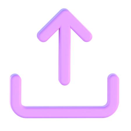Top Arrow  3D Icon