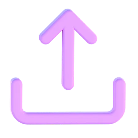Top Arrow  3D Icon