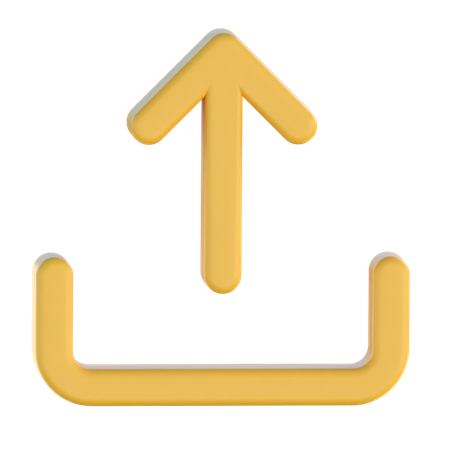 Top Arrow  3D Icon