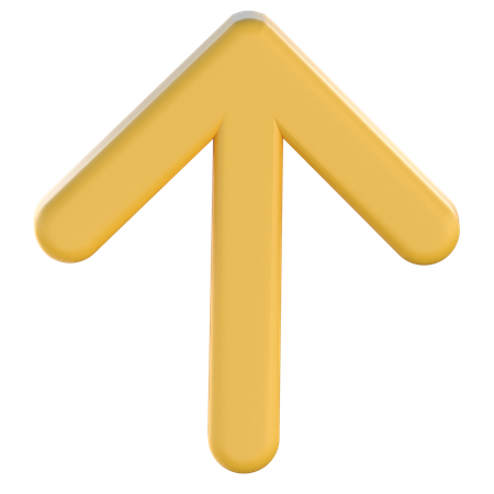 Top Arrow  3D Icon