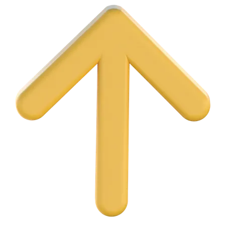 Top Arrow  3D Icon
