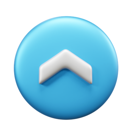 Top Arrow  3D Icon