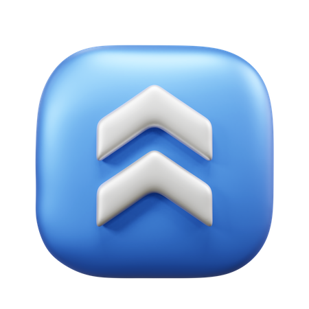 Top Arrow  3D Icon