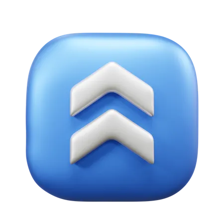 Top Arrow  3D Icon