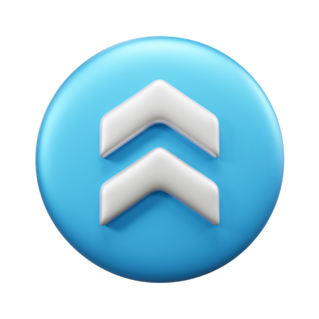 Top Arrow  3D Icon