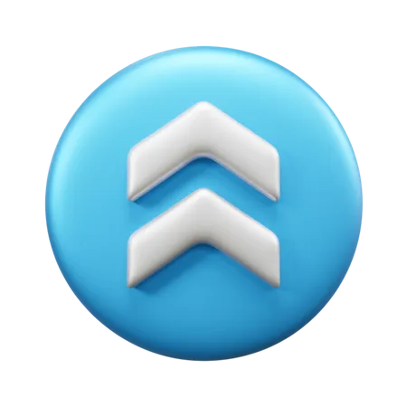 Top Arrow  3D Icon