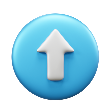 Top Arrow  3D Icon