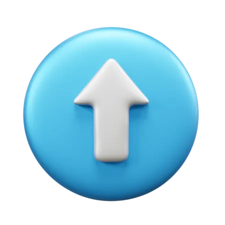 Top Arrow  3D Icon