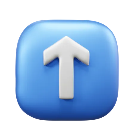 Top Arrow  3D Icon