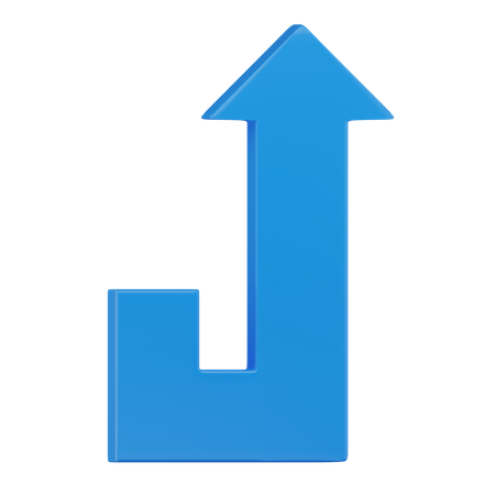 Top Arrow  3D Icon