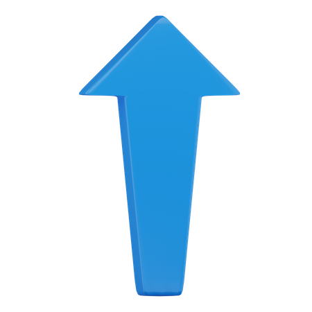 Top Arrow  3D Icon