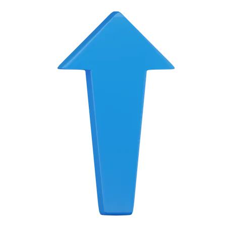 Top Arrow  3D Icon