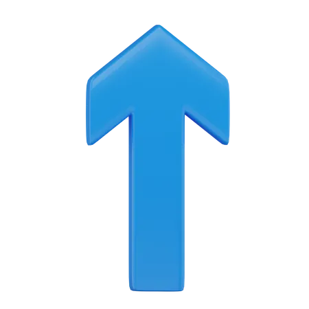 Top Arrow  3D Icon