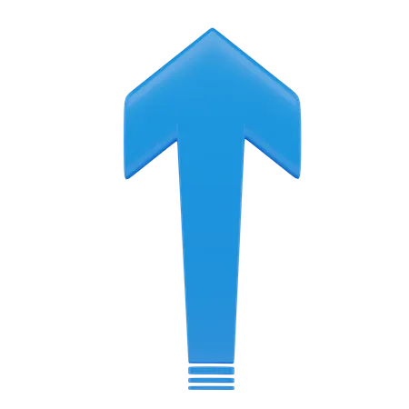 Top Arrow  3D Icon