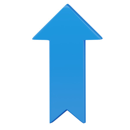 Top Arrow  3D Icon