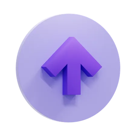 Top Arrow  3D Icon