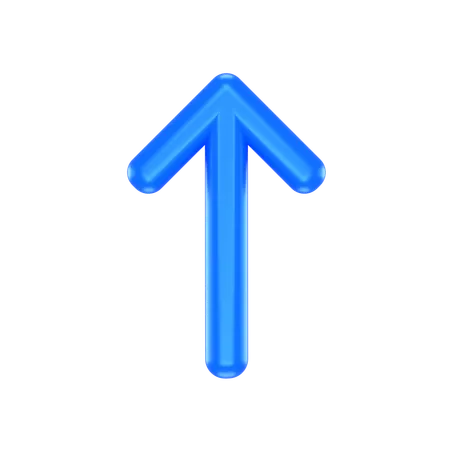 Top Arrow  3D Icon