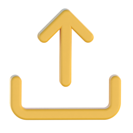 Top Arrow  3D Icon