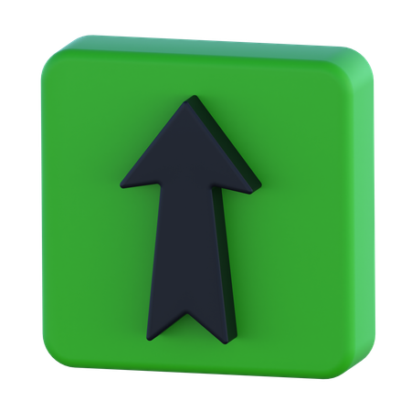 Top Arrow  3D Icon