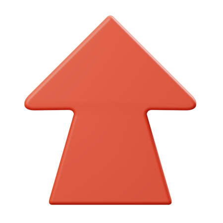 Top Arrow  3D Icon